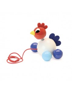 Vilac Coq à promener Elysée...