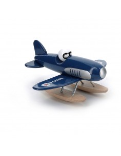 Hydravion en bois laqué Police
