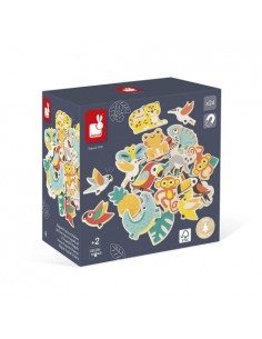 Janod 24 Magnets Tropicaux...