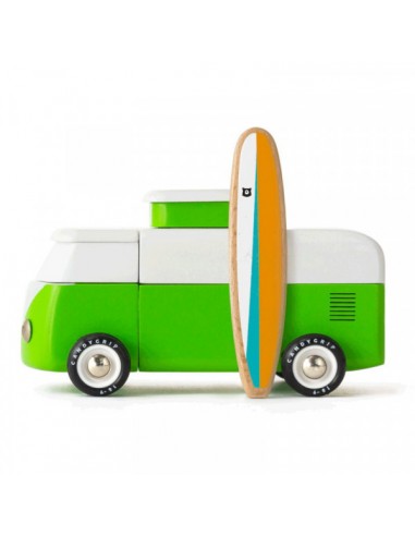Combio Beach Bus vert -3 en 1 - Grand modèle Candylab Toys