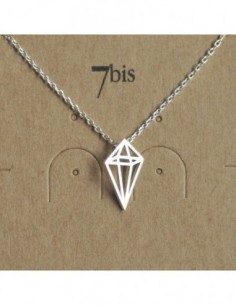 Collier fin geometrique...