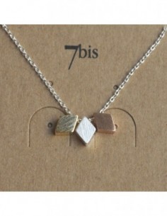 CL 3 losanges tricolores argent