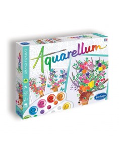 Aquarellum Les cerfs enchantés