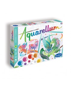 Aquarellum Licornes et Pegases