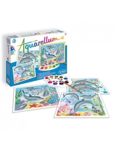 Aquarellum Dauphins