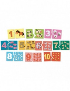 J'apprends les chiffres,...