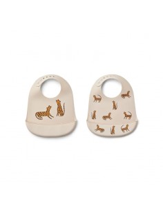 Liewood Lot de 2 bavoirs en...