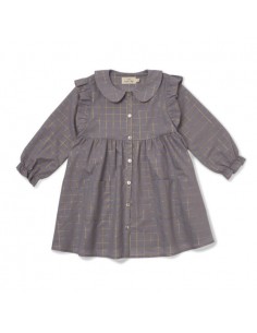 Robe Ada Check Artic Sea