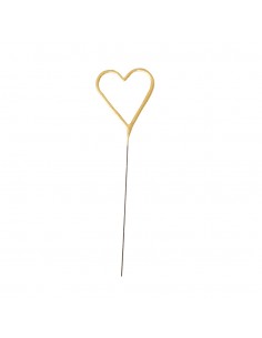 Bougie Etincelante Coeur