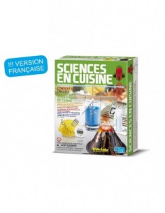 Coffret d'expériences Sciences en Cuisine -Kidzlab