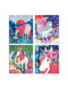 Peinture Nacrée et 3D Licorne 2