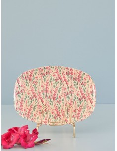 Assiette rectangulaire en...