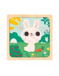 Janod Puzzle Lapin Blanc...