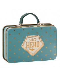 Valise bleue Super Héros
