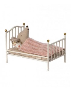 Lit vintage, Souris - Blanc... 2