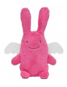 Ange Lapin Fushia 18 cm