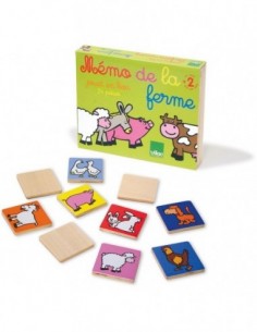 Mémo de la ferme en coffret...