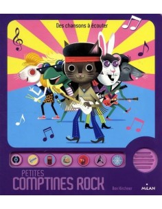 Livre - Petites comptines rock