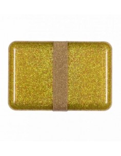 Boite à déjeuner dorée