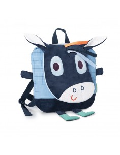 Ignace l'âne sac à dos doux