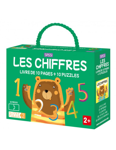 Sassi Les chiffres - Livre + Puzzle