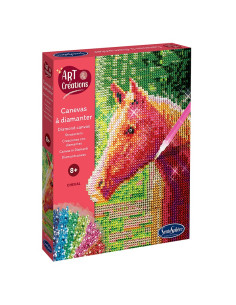 Canevas à Diamanter - Cheval