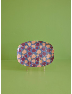 Grande assiette - Prune -... 2