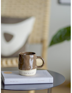 Neo Mug, Marron, Grès