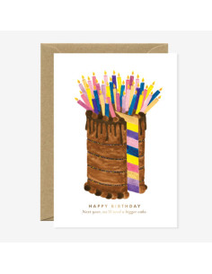 Carte d'Anniversaire Bigger...