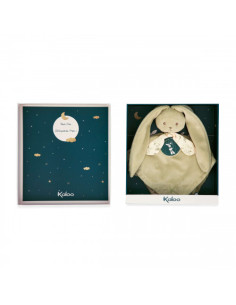 Kaloo Doudou lapin Vert -...