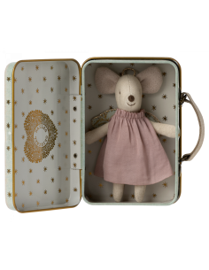 Ange souris dans une valise 2