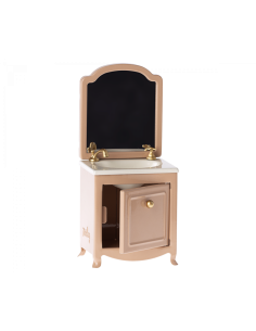 Commode évier avec miroir,... 2