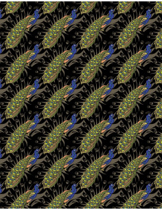 Robe Daisy en coton Paons... 2