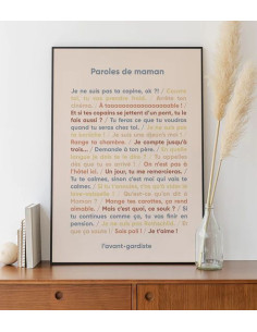 Poster - Paroles de maman