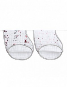 Bavoirs d'épaule Vintage Circus d'Aden+Anaïs