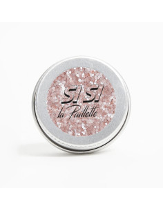 Paillettes Pure Rose Moyennes