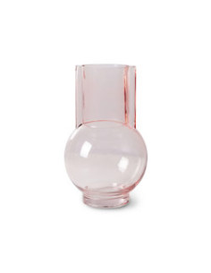 Vase en Verre Sundae Rose