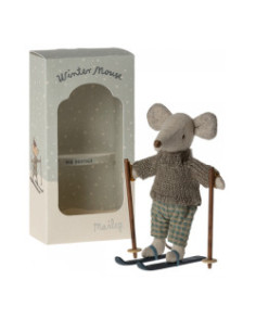 Maileg Souris en hiver avec... 2