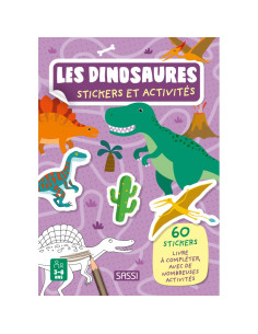 Les dinosaures stickers et...