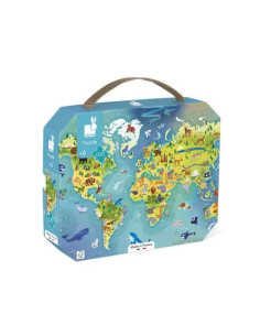 Janod Puzzle Monde 100...