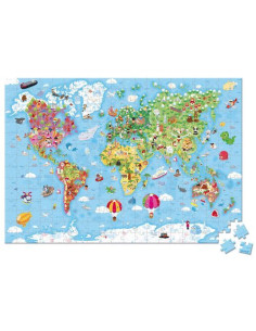 Janod Puzzle géant du monde... 2