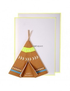 Carte Anniversaire Tipi Méri Méri