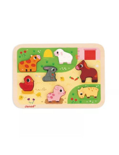 Chunky Puzzle Ferme 7 pièces