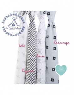 Maxi-Lange Aden+Anaïs LOVESTRUCK Individuel