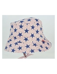 Chapeau Etoiles Bleu/Rose Kik Kid