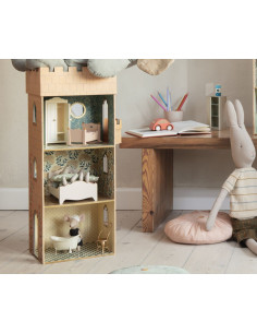Maileg Lit en bois, Souris... 2