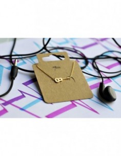 Collier fin guitare doré - 7BIS 2