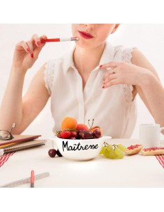 PIED DE POULE Bol Maitresse...