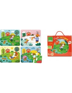 Puzzles des 4 saisons -...