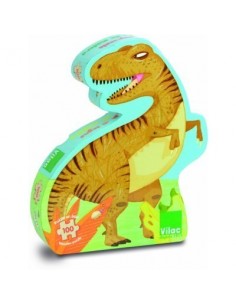 Puzzle Dinosaure (100 pcs)